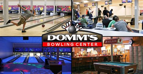 doms bowling alley|bowling leagues rochester ny.